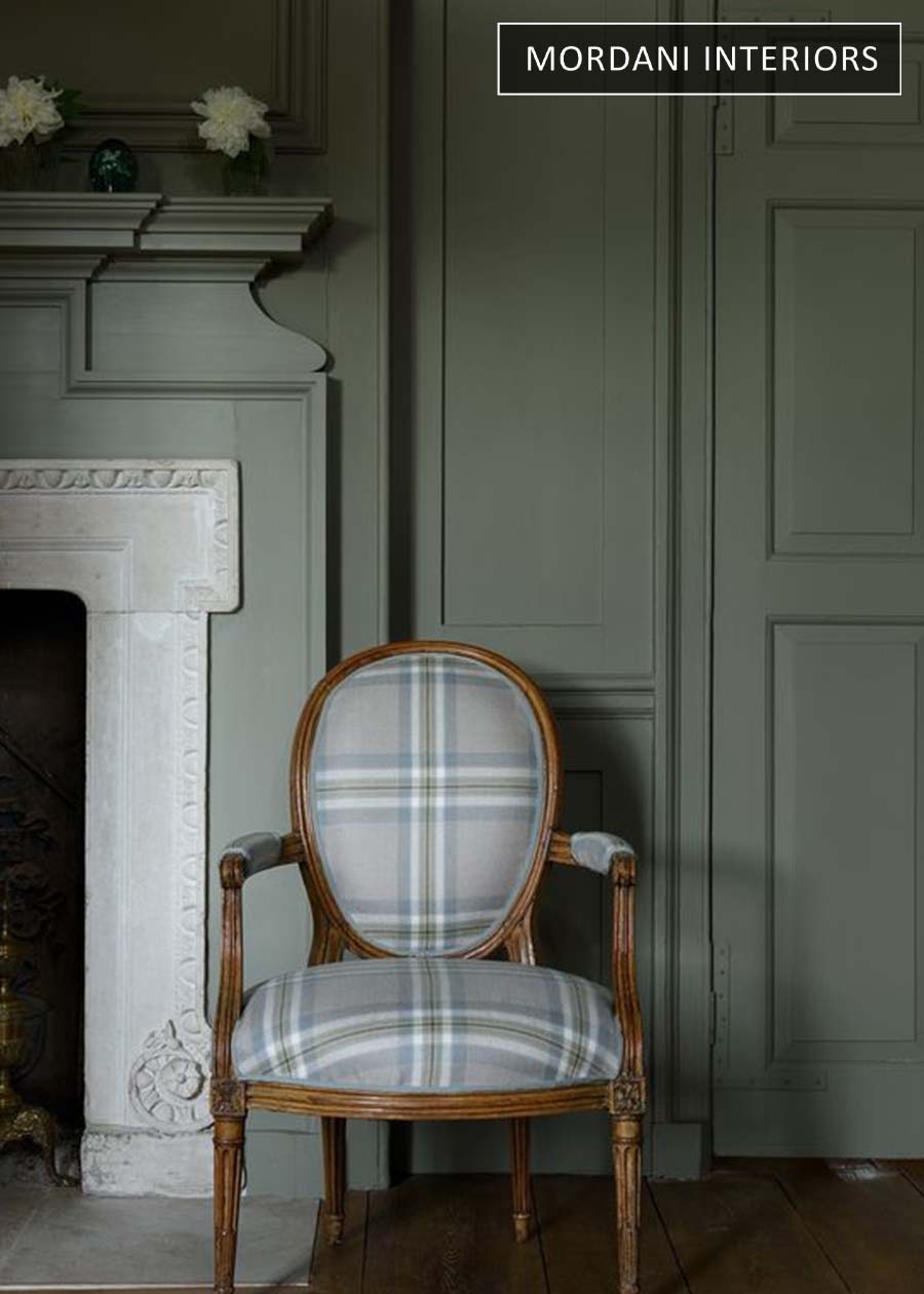 Vintage Fannel Printed Upholstery